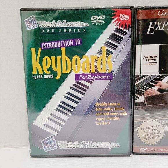 Yamaha Clavinova Exploring the CLP-200 Series & Introduction To Keyboard DVD Lot - Picture 4 of 9